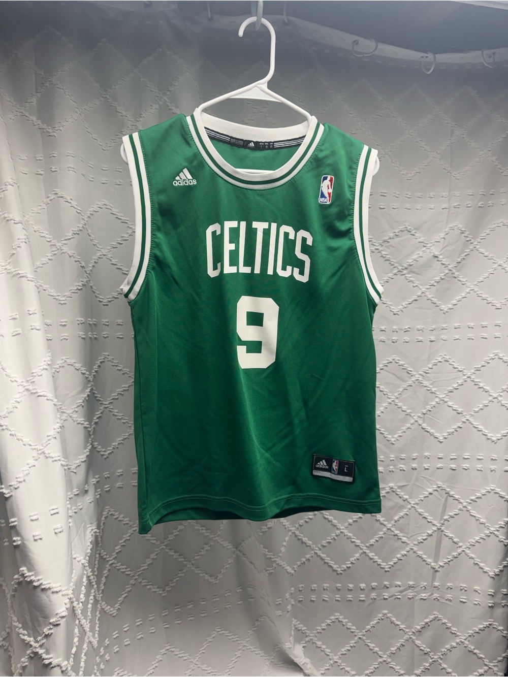 Adidas Boston Celtics Rajon
Rondo #9 Swingman Jersey -
Green - Size L